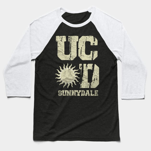 UC Sunnydale Buffy Baseball T-Shirt by manganto80s